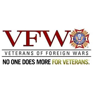 A logo of the veterans of foreign wars.